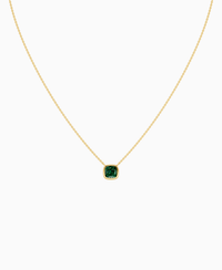 Zambian Lab Emerald / Cushion / 1.5ct