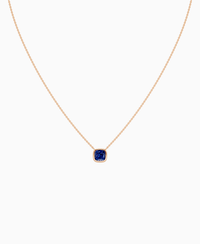 Royal Blue Lab Sapphire / Cushion / 1.5ct