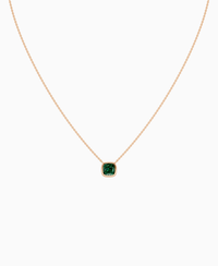 Zambian Lab Emerald / Cushion / 1.5ct