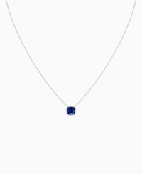 Royal Blue Lab Sapphire / Cushion / 1.5ct