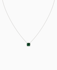 Zambian Lab Emerald / Cushion / 1.5ct