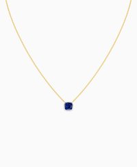 Royal Blue Lab Sapphire / Cushion / 1.5ct