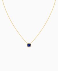 Royal Blue Lab Sapphire / Cushion / 1.5ct