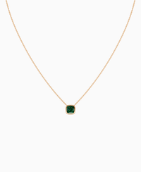 Zambian Lab Emerald / Cushion / 1.5ct
