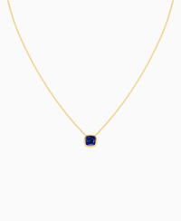 Royal Blue Lab Sapphire / Cushion / 1.5ct