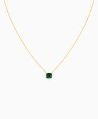 Zambian Lab Emerald / Cushion / 1.5ct