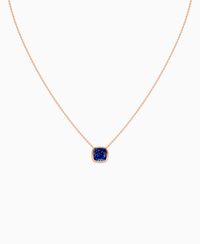 Royal Blue Lab Sapphire / Cushion / 2.5ct