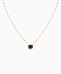 Zambian Lab Emerald / Cushion / 2.5ct