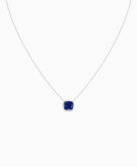Royal Blue Lab Sapphire / Cushion / 2.5ct