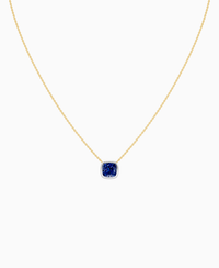 Royal Blue Lab Sapphire / Cushion / 2.5ct