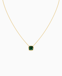 Zambian Lab Emerald / Cushion / 2.5ct