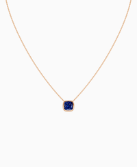 Royal Blue Lab Sapphire / Cushion / 2.5ct
