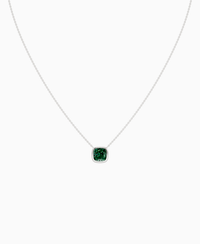 Zambian Lab Emerald / Cushion / 2.5ct
