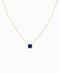 Royal Blue Lab Sapphire / Cushion / 2.5ct