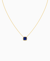 Royal Blue Lab Sapphire / Cushion / 2.5ct