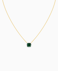 Zambian Lab Emerald / Cushion / 2.5ct