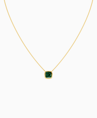 Zambian Lab Emerald / Cushion / 2.5ct