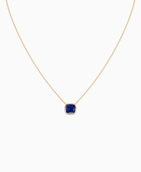 Royal Blue Lab Sapphire / Cushion / 2.5ct