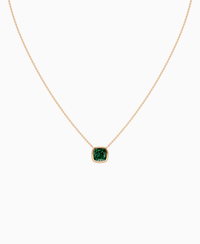 Zambian Lab Emerald / Cushion / 2.5ct