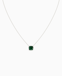 Zambian Lab Emerald / Cushion / 2.5ct