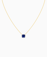 Royal Blue Lab Sapphire / Cushion / 2.5ct
