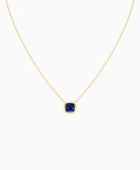 Royal Blue Lab Sapphire / Cushion / 2.5ct