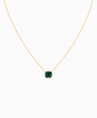 Zambian Lab Emerald / Cushion / 2.5ct