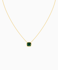 Zambian Lab Emerald / Cushion / 2.5ct