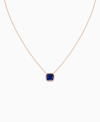 Royal Blue Lab Sapphire / Cushion / 3ct