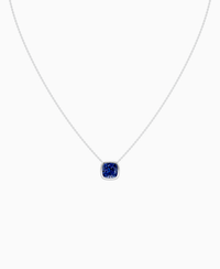Royal Blue Lab Sapphire / Cushion / 3ct