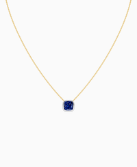 Royal Blue Lab Sapphire / Cushion / 3ct