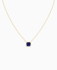 Royal Blue Lab Sapphire / Cushion / 3ct