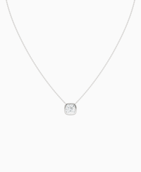 White Lab Diamond / Cushion / 3ct