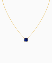 Royal Blue Lab Sapphire / Cushion / 3ct