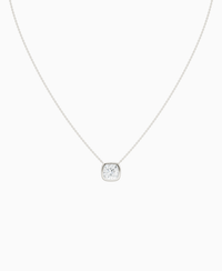 White Lab Diamond / Cushion / 3ct