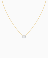 White Lab Diamond / Emerald (EW) / 1ct