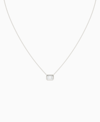 White Lab Diamond / Emerald (EW) / 1ct