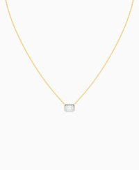 White Lab Diamond / Emerald (EW) / 1ct