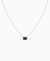 Royal Blue Lab Sapphire / Emerald (EW) / 1.5ct