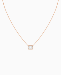 White Lab Diamond / Emerald (EW) / 1.5ct