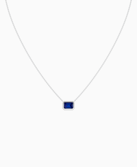 Royal Blue Lab Sapphire / Emerald (EW) / 1.5ct