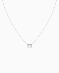 White Lab Diamond / Emerald (EW) / 1.5ct