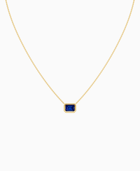 Royal Blue Lab Sapphire / Emerald (EW) / 1.5ct