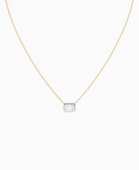 White Lab Diamond / Emerald (EW) / 1.5ct