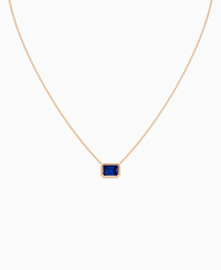 Royal Blue Lab Sapphire / Emerald (EW) / 1.5ct