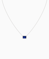 Royal Blue Lab Sapphire / Emerald (EW) / 1.5ct