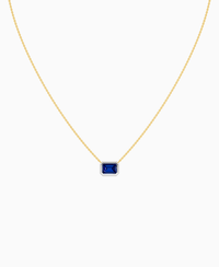 Royal Blue Lab Sapphire / Emerald (EW) / 1.5ct