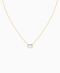 White Lab Diamond / Emerald (EW) / 1.5ct