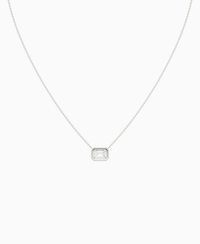 White Lab Diamond / Emerald (EW) / 1.5ct