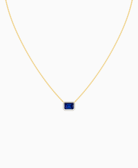 Royal Blue Lab Sapphire / Emerald (EW) / 1.5ct
